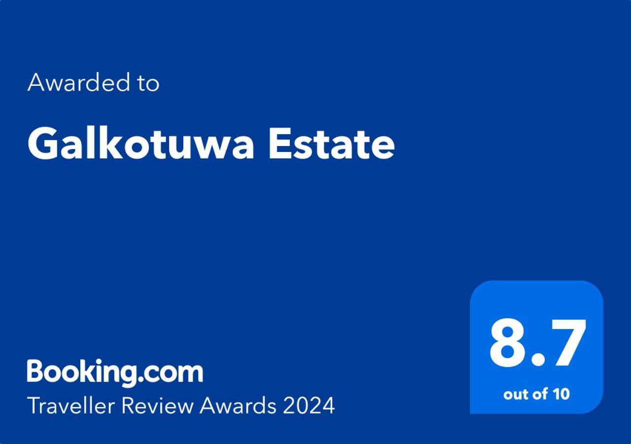 Galkotuwa Estate Leilighet Gelioya Eksteriør bilde